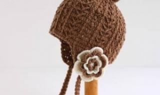 法兰绒宝宝护耳帽子编织详细教程 护耳帽子的编织方法